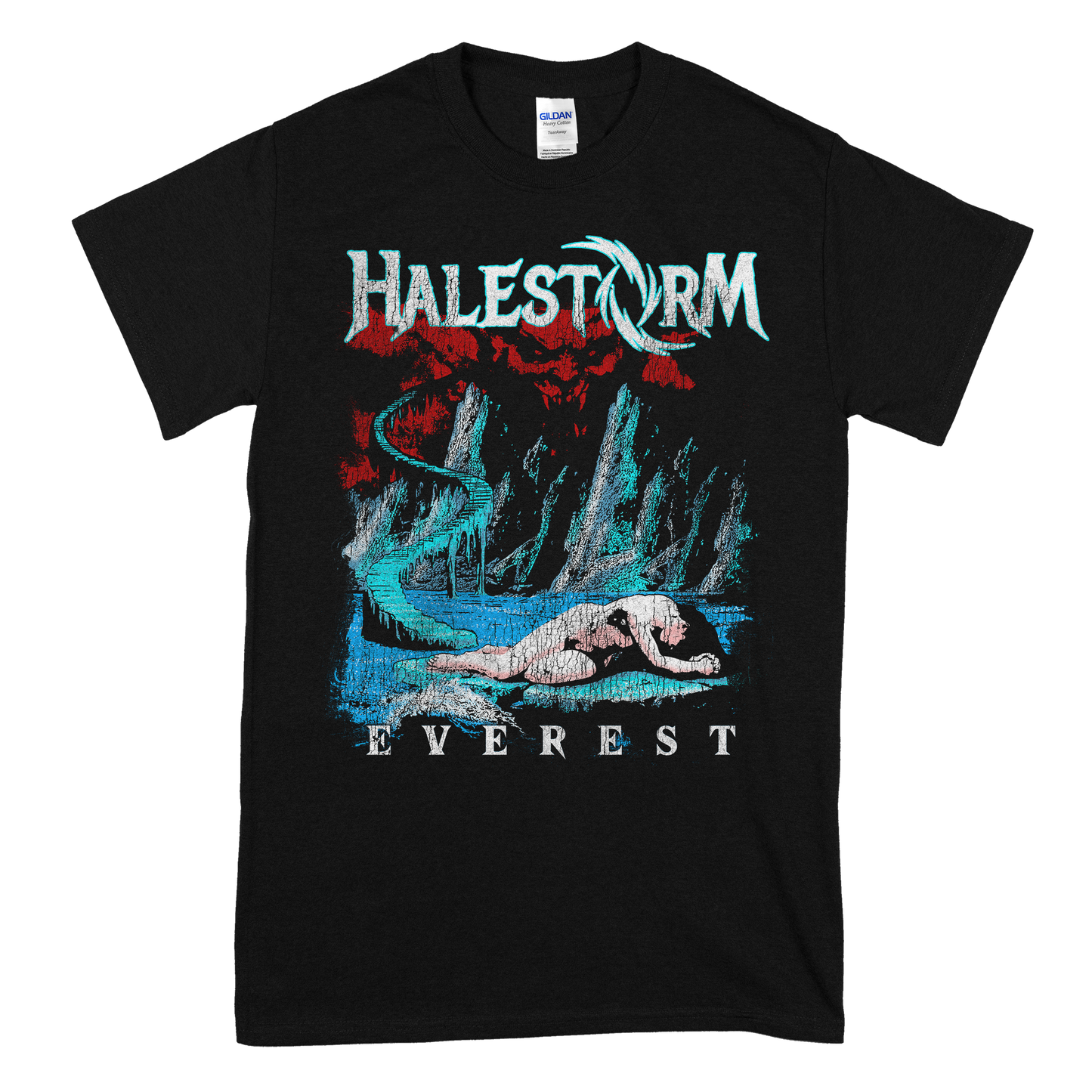 Halestorm (Distressed Everest Black) T-Shirt